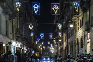 Gelati in via Carlo Alberto