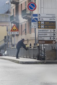 Acrobazie sul viadotto