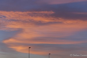 Cielo e lampioni